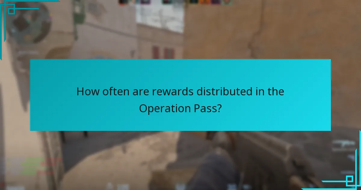 What types of rewards can players earn from the Operation Pass?