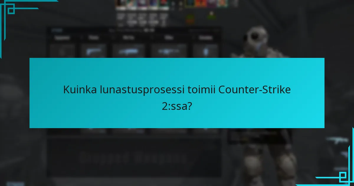 Kuinka lunastusprosessi toimii Counter-Strike 2:ssa?