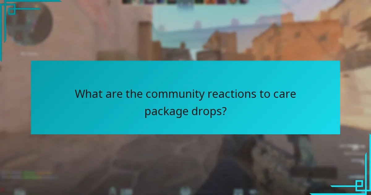 How can players effectively utilize items from care packages?